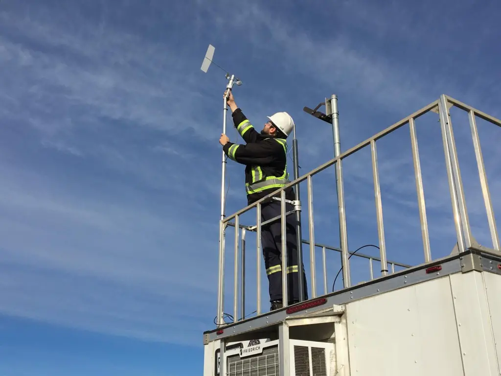 One of Quebec's air quality stations Photo: QPA