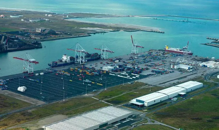 Port of Dunkirk container terminal