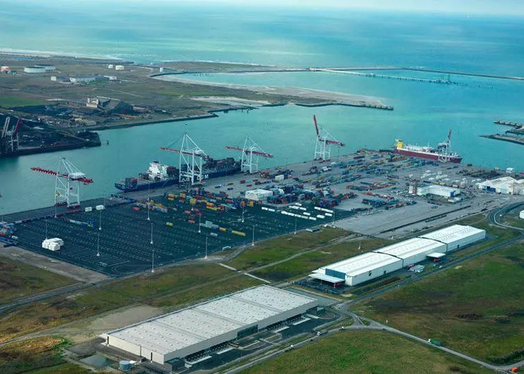 Port of Dunkirk container terminal
