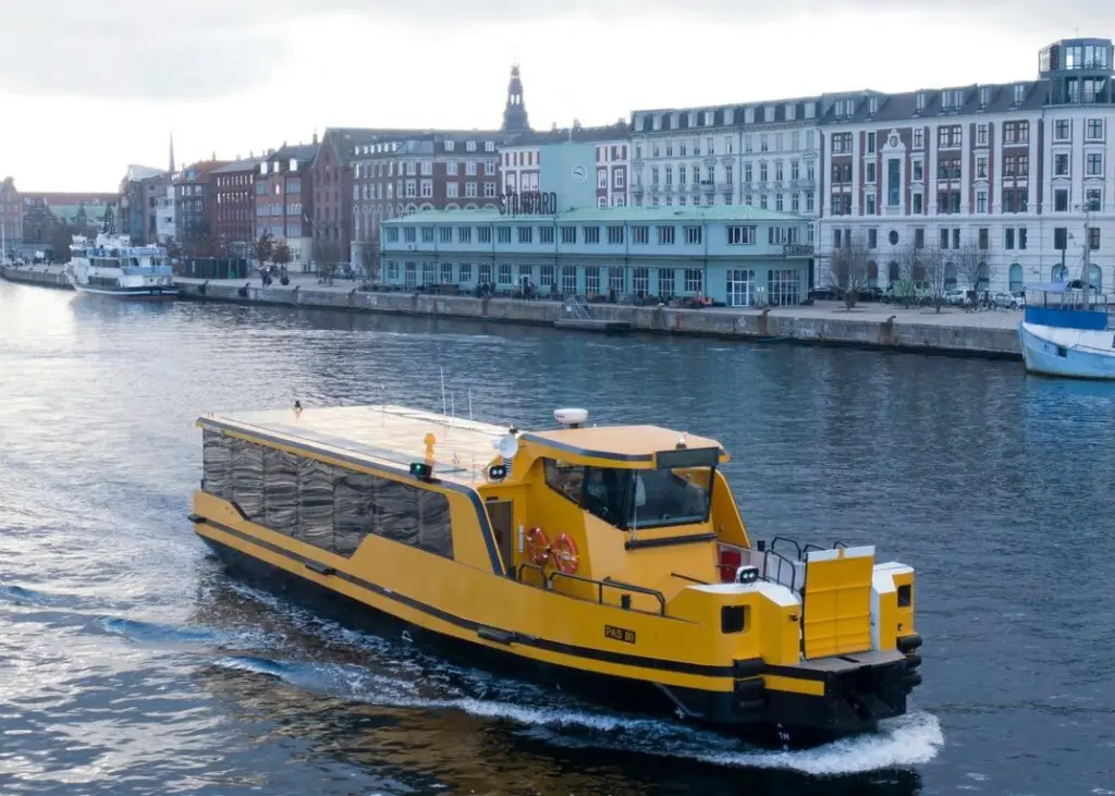 The Damen E-Ferry 2306 is a customised design, specifically developed for Copenhagen Photo: Damen/Echandia