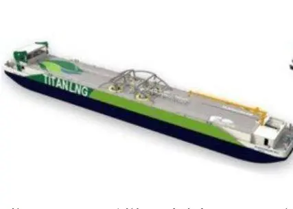 Titan LNG bunker barge