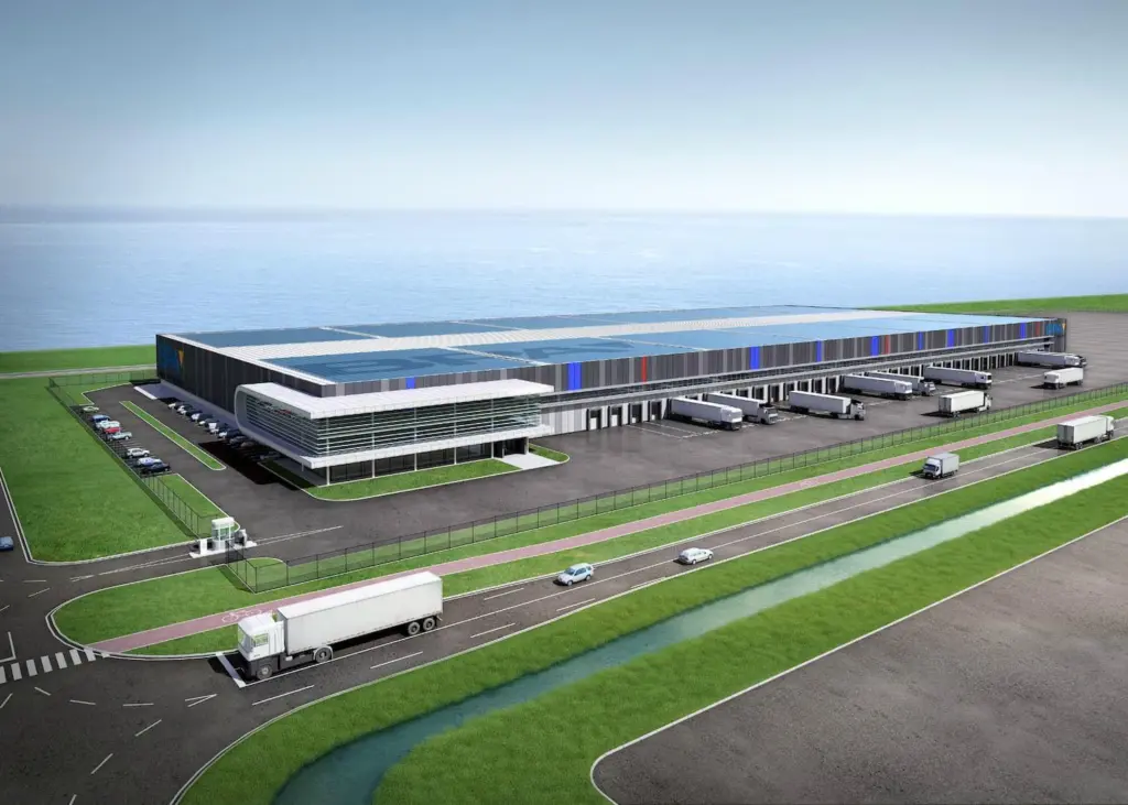 In 2021, Busan Port Authority will have a new sustainable warehouse in Rotterdam Photo: Port of Rotterdam