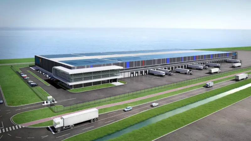 In 2021, Busan Port Authority will have a new sustainable warehouse in Rotterdam Photo: Port of Rotterdam