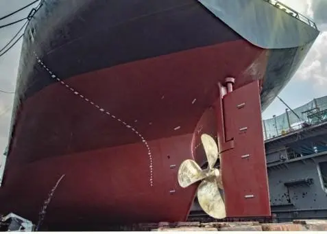 GreenSteam has identified a simple rule to optimise hull cleaning Photo: GreenSteam