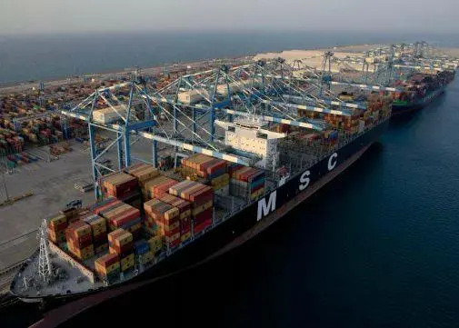 MSC vessel