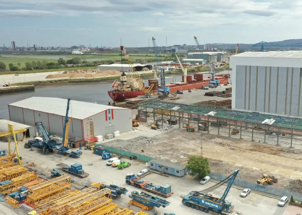 Construction of the new alternative fuel plant has already begun Photo: AV Dawson