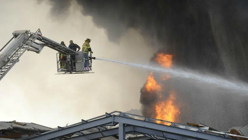fire at Port of Beirut