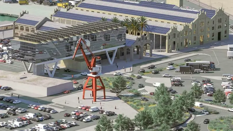 The new terminal is in line with the PAV's sustainability targets Photo: PAV