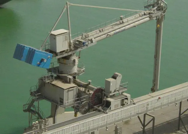 Siwertell 490 F-type ship unloader