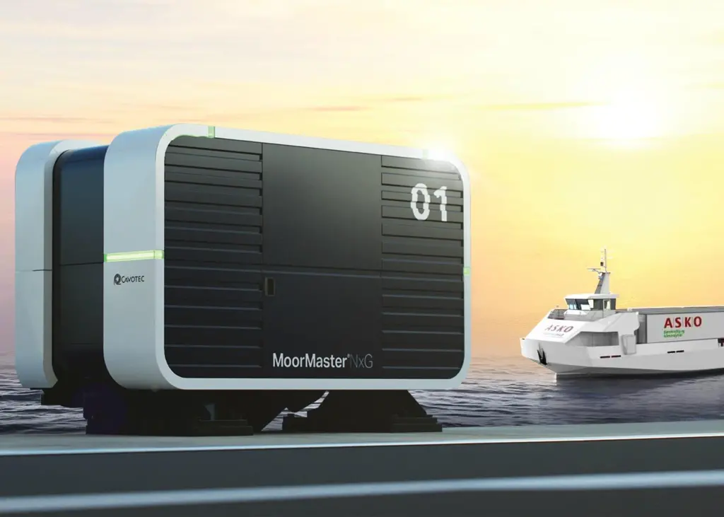 MoorMaster NxG enables mooring in as little as 30 seconds Photo: Cavotec