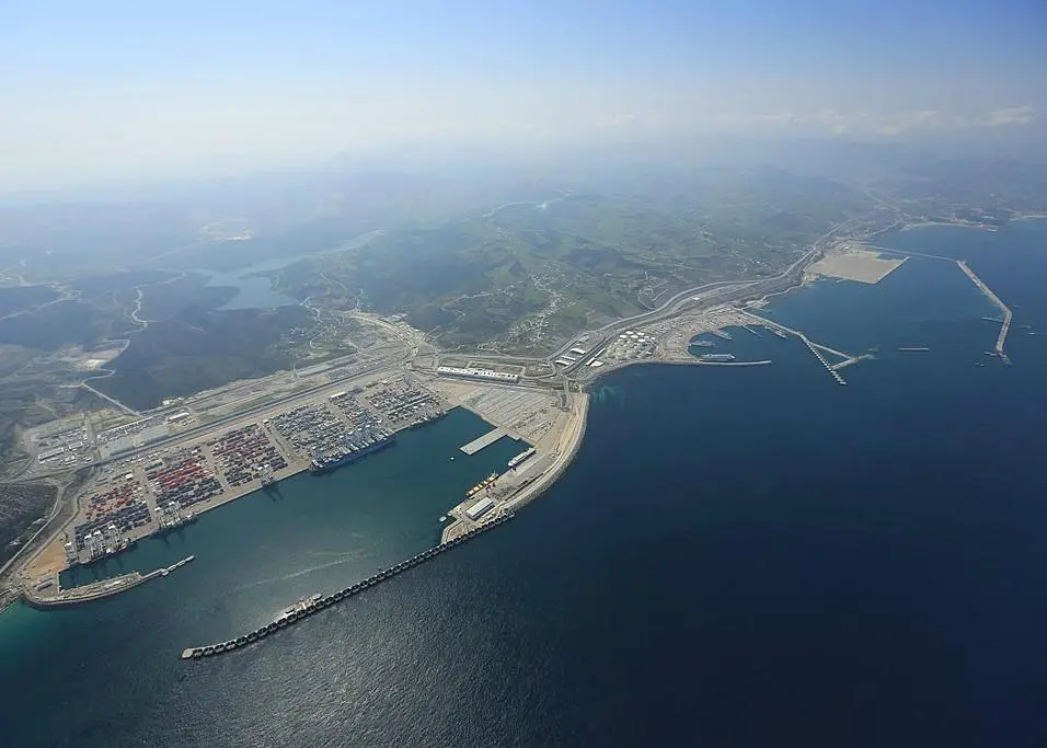Tanger Med Port shares its environmental agenda with its European counterparts Photo: Wikipedia/Tanger Med CC BY-SA 4.0
