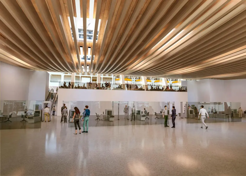 A sneak peek inside Southampton’s fifth cruise terminal Photo: ABP