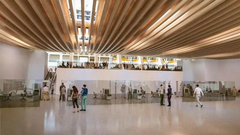 A sneak peek inside Southampton’s fifth cruise terminal Photo: ABP
