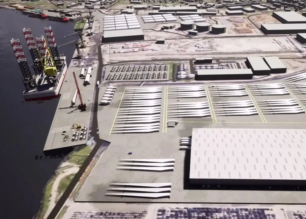 The port is working through an innovative asset electrification programme Photo: Port of Tyne
