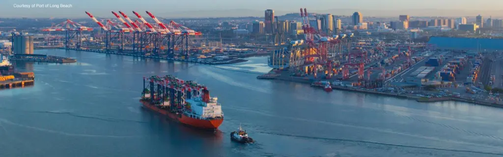 LBCT is the first fully-automated container terminal in the US and uses Navis TOS Photo: LBCT