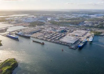 Port of Gothenburg ro-ro terminal