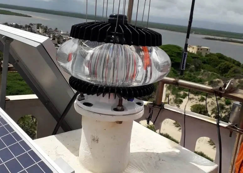 The Sealite lanterns are environmentally friendly and have low operating and maintenance costs Photo: Sealite
