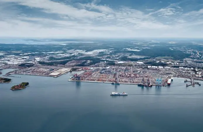The Tranzero Initiative aims to reduce the 5,000 tonnes of carbon emissions generated to and from the Port of Gothenburg each year Photo: Gothenburg Port Authority