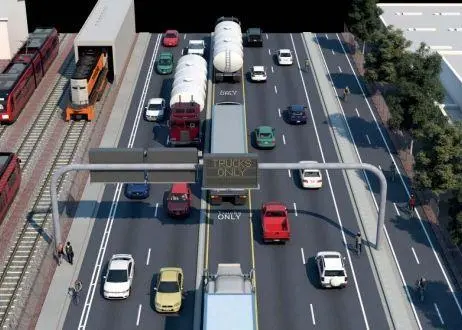 Port of San Diego truck route