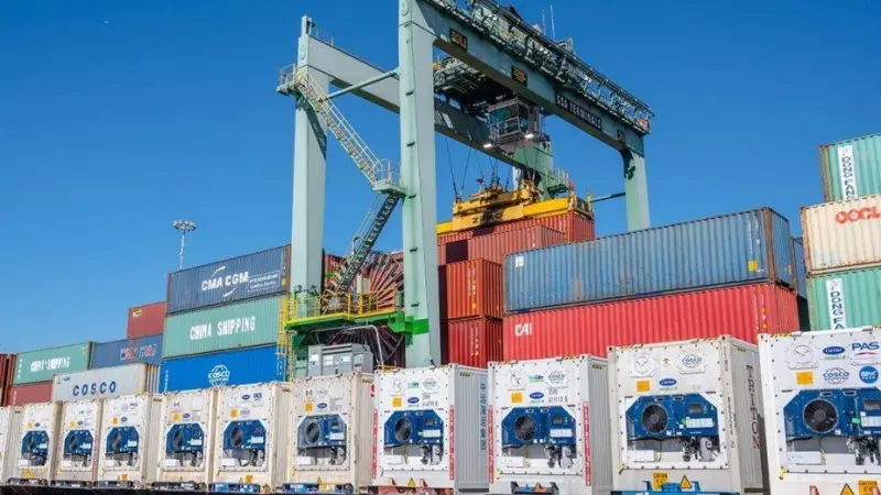 electric RTG crane