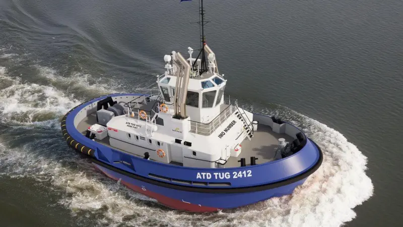 Damen 65t bollard pull tug