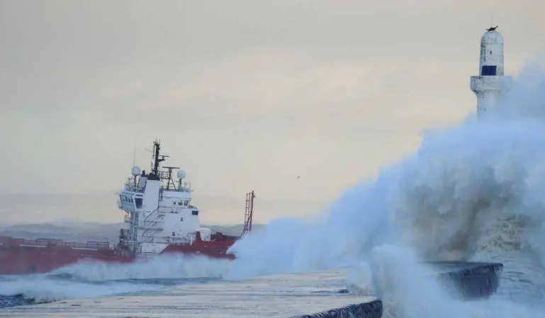 Climate change impact on ports