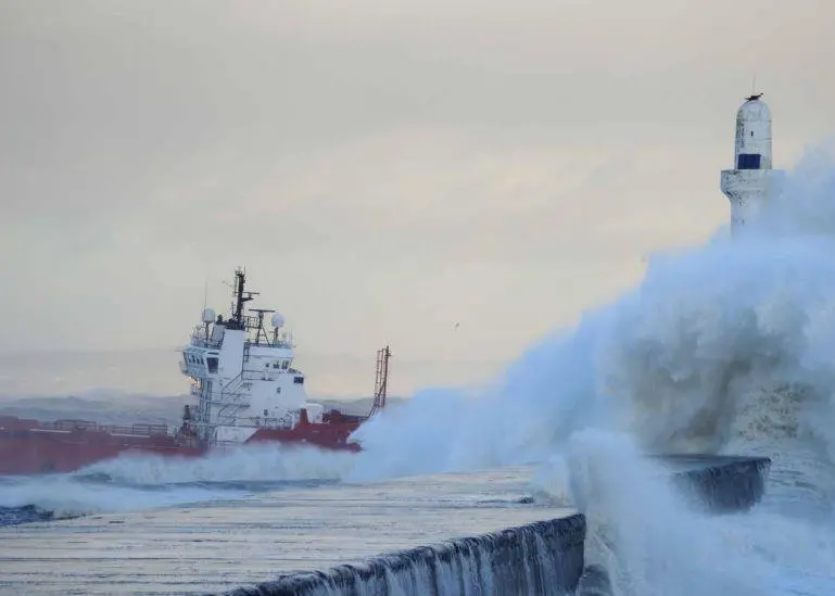 Climate change impact on ports