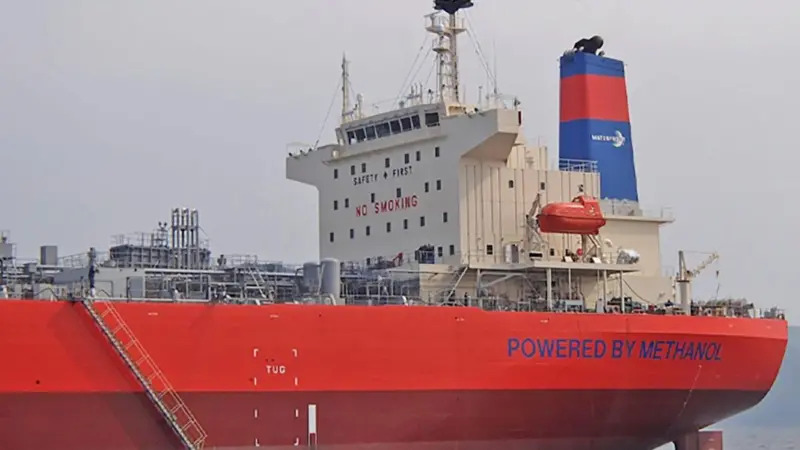 Maersk methanol vessel