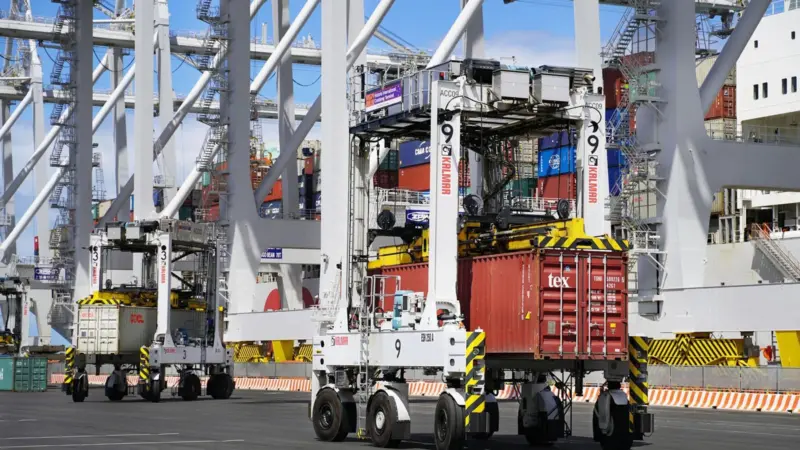 An additional fleet of AutoShuttles will increase capacity and efficiency at VICT Photo: Kalmar