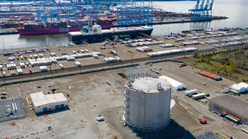 Puget LNG facility