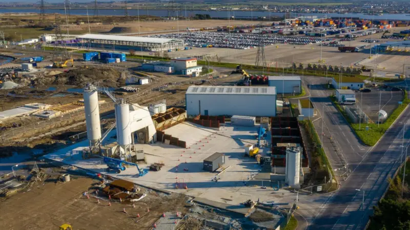 construction materials terminal