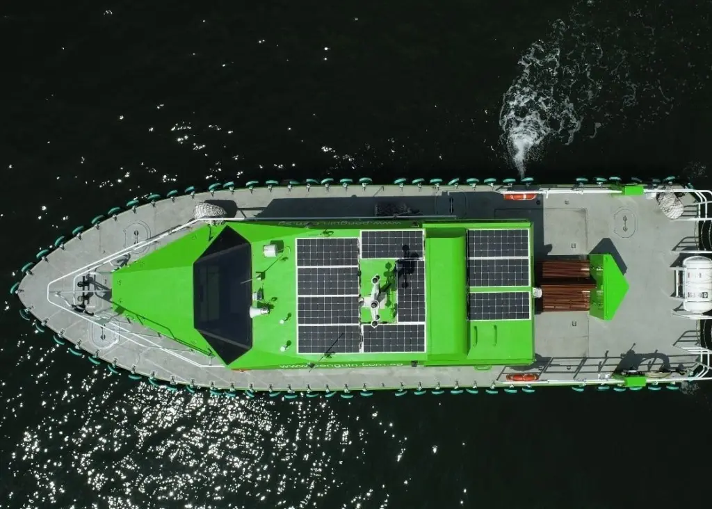 Penguin Tenaga is classed with the notation Electric Hybrid and Zero Emission (ZE) mode Photo: Bureau Veritas Marine & Offshore