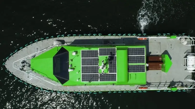 Penguin Tenaga is classed with the notation Electric Hybrid and Zero Emission (ZE) mode Photo: Bureau Veritas Marine & Offshore