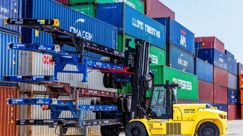Hyster forklift truck