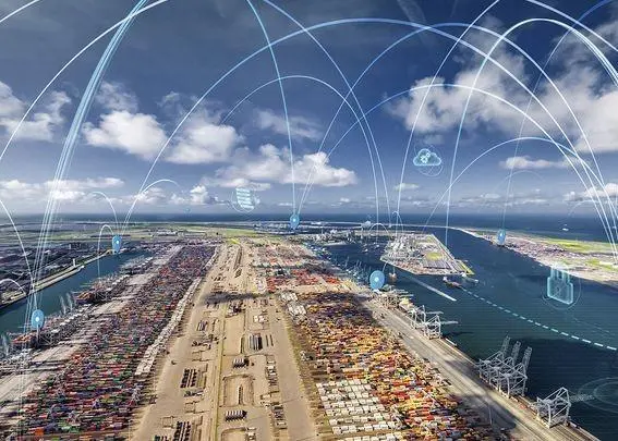 The report the top players in the smart ports market, including the Port of Rotterdam Photo: Port of Rotterdam