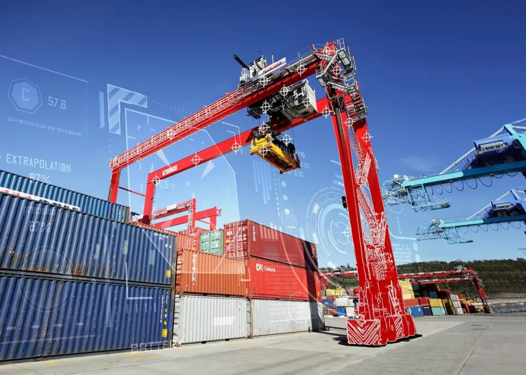 Kalmar's new generation of RTGs have optimised weight and smart choices Photo: Kalmar