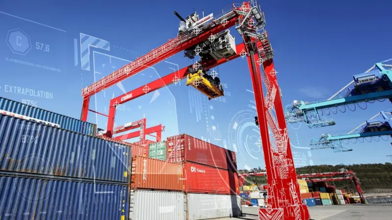 Kalmar's new generation of RTGs have optimised weight and smart choices Photo: Kalmar