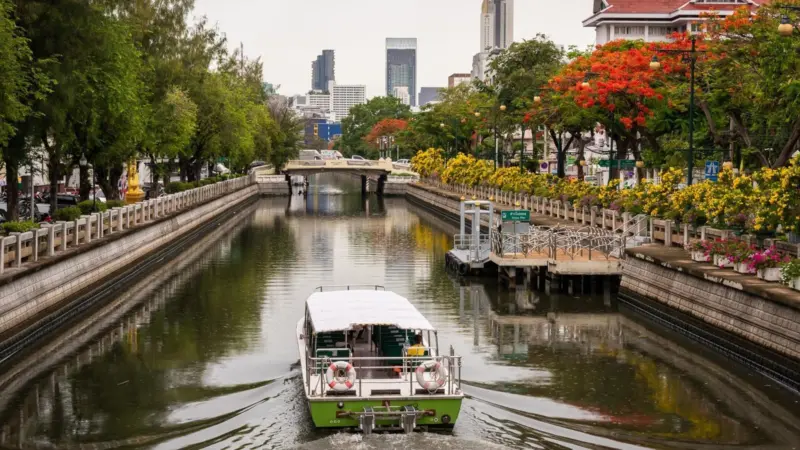 Bangkok has commissioned zero-emission passenger ferries powered by Torqeedo Photo: Torqeedo