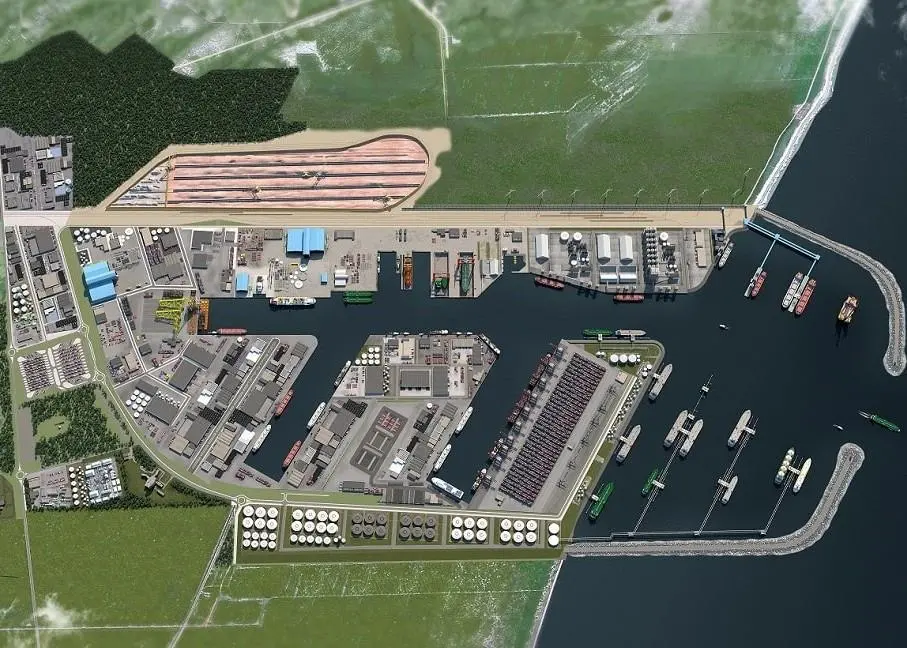 The Master Plan layout for Porto Central Photo: Porto Central