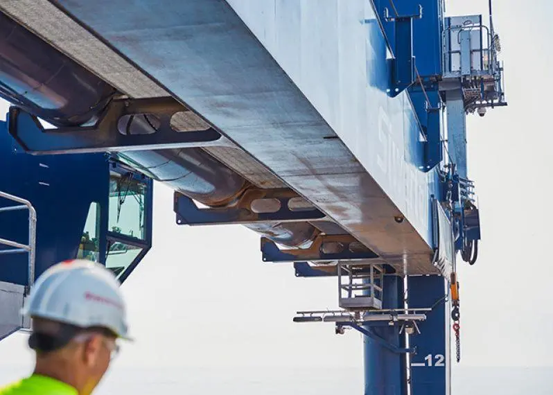 screw-type ship unloader