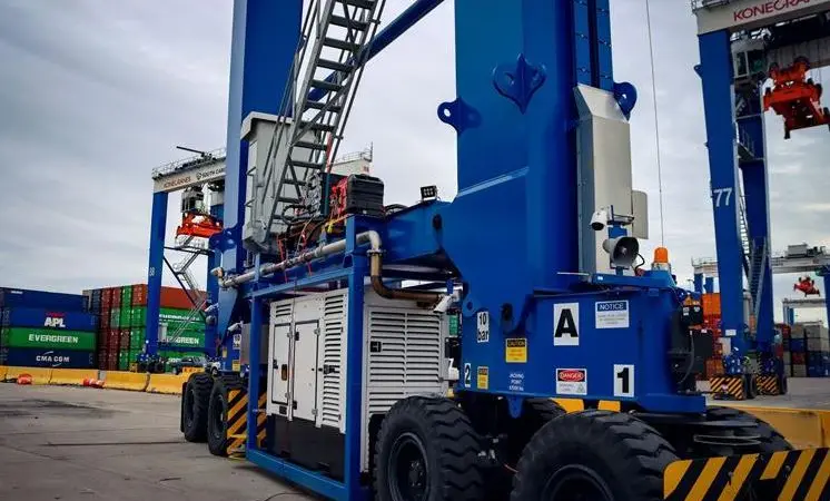 The move to hybrid power is part of South Caroline Ports’ investment in equipment that brings environmental benefits Photo: Konecranes