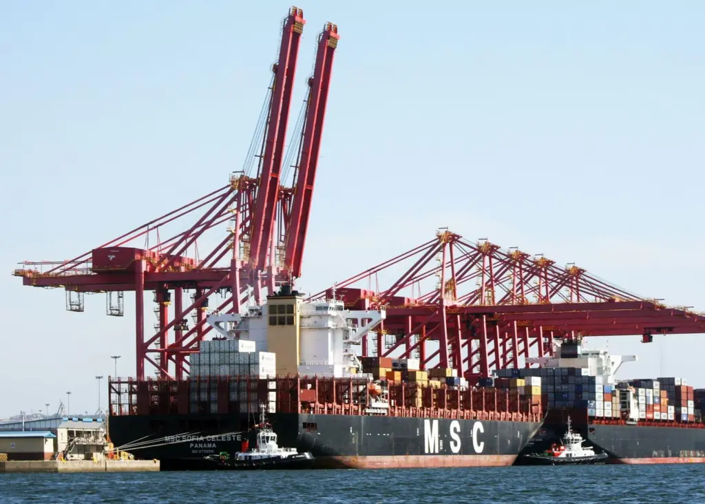 Durban container terminal