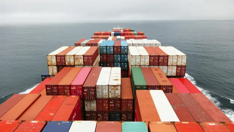 cargo on vessel