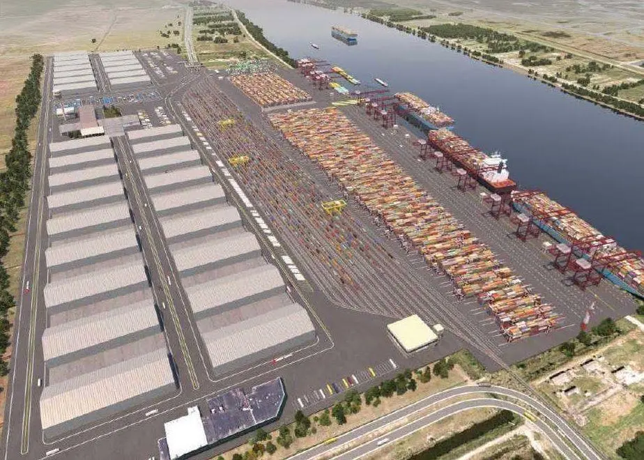 proposed container terminal