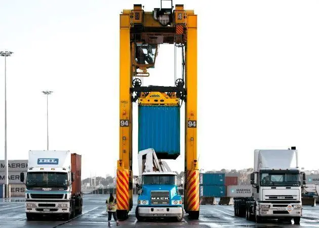 Ports of Auckland container operations