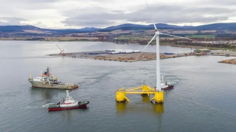 The Cromarty Firth has positioned itself at the heart of Scotland’s offshore renewables industry Photo: Port of Cromarty Firth