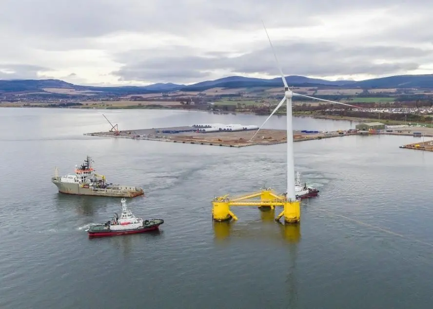 The Cromarty Firth has positioned itself at the heart of Scotland’s offshore renewables industry Photo: Port of Cromarty Firth
