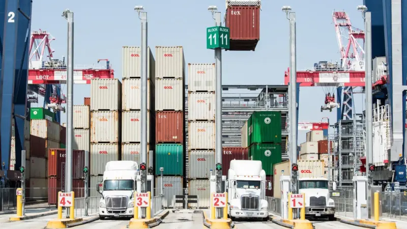 Long Beach Container Terminal
