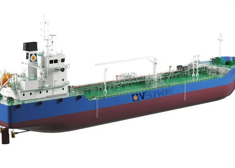 electric-hybrid bunker tanker