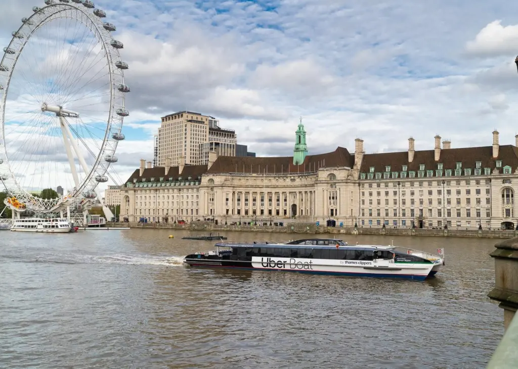 Thames Clippers wants to move away from diesel-powered vessels Photo: Uber Boats